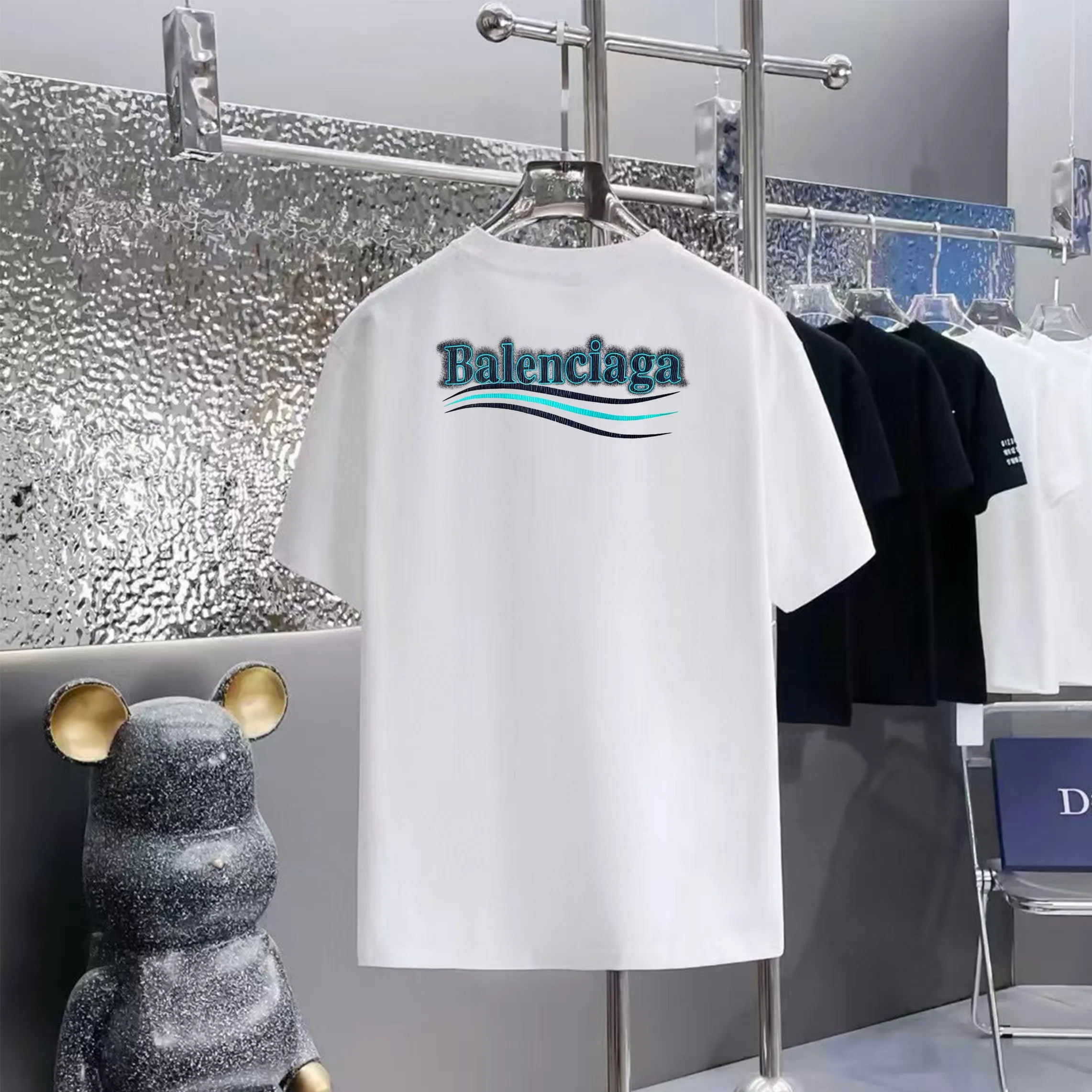 Balenciaga T 1:1 300 1×1 Same Style logo OS 200 ：Black，White， ，Red， Gray Size：XS-L